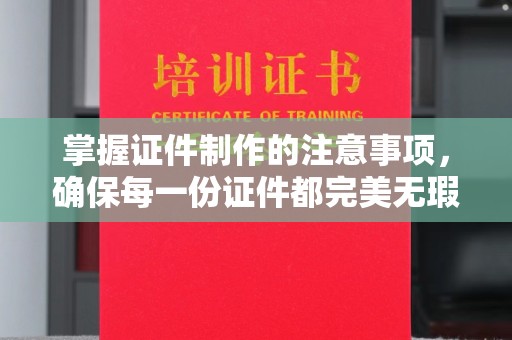 汤旺河掌握证件制作的注意事项，确保每一份证件都完美无瑕