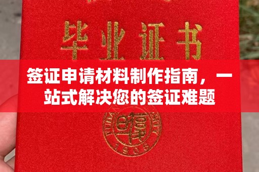 汤旺河签证申请材料制作指南，一站式解决您的签证难题