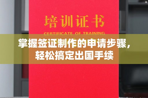 汤旺河掌握签证制作的申请步骤，轻松搞定出国手续