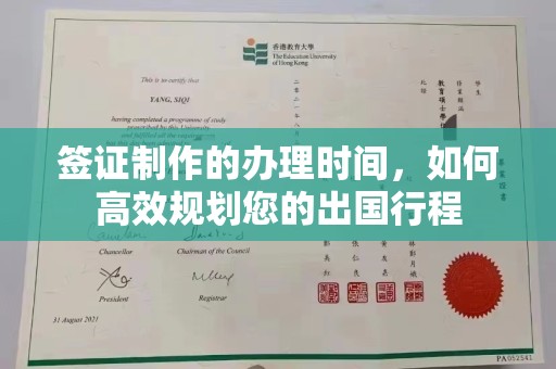 汤旺河签证制作的办理时间，如何高效规划您的出国行程