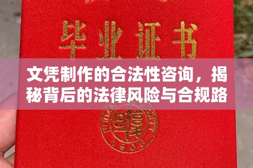 汤旺河文凭制作的合法性咨询，揭秘背后的法律风险与合规路径